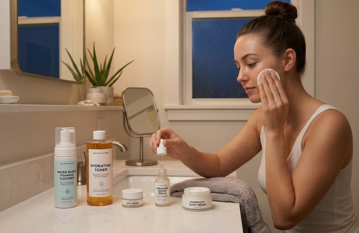Night Routine for Glowing Skin